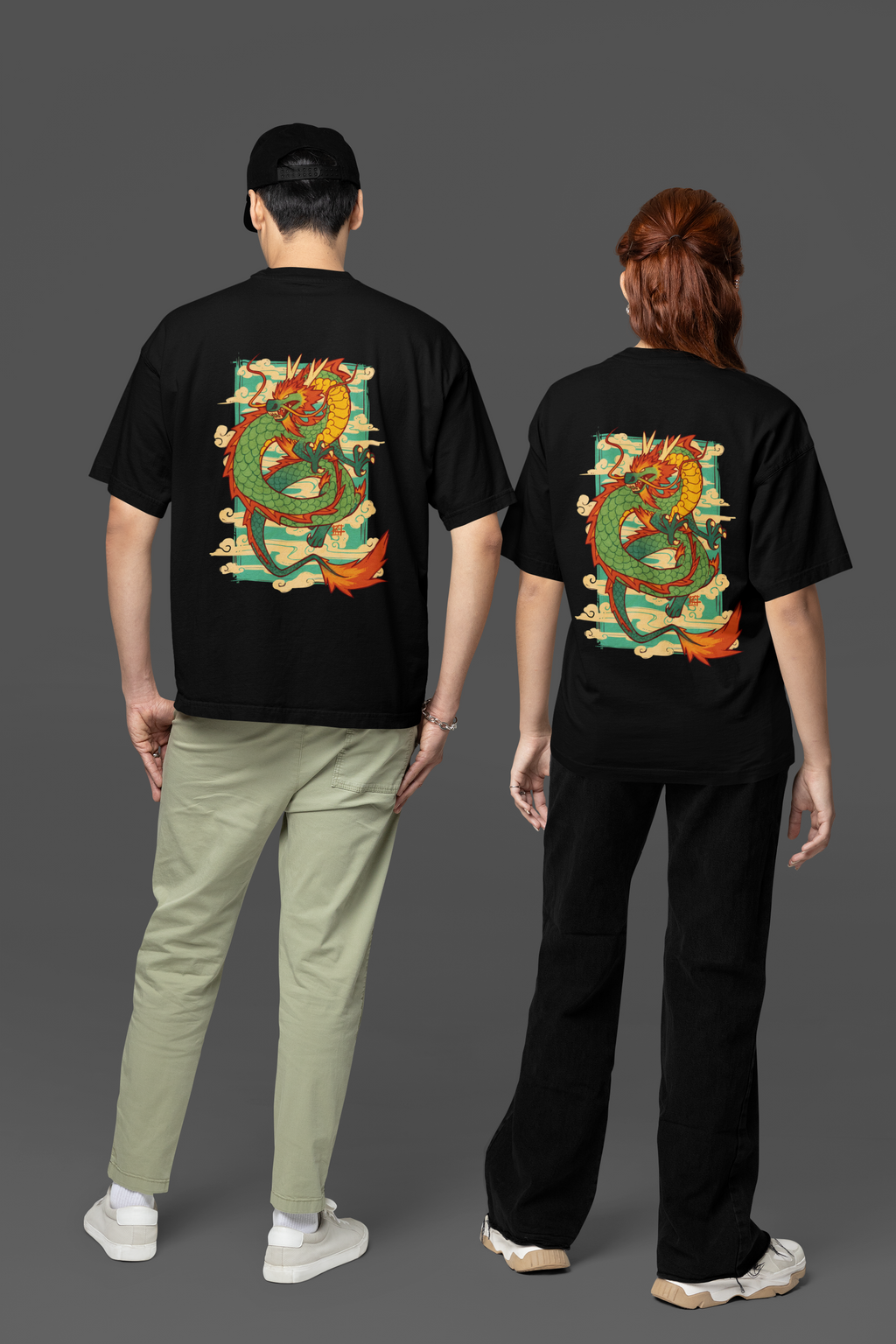 Nomadic Fire Dragon Oversized Tee