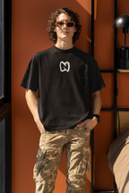 Doomed Skull Oversized Tee