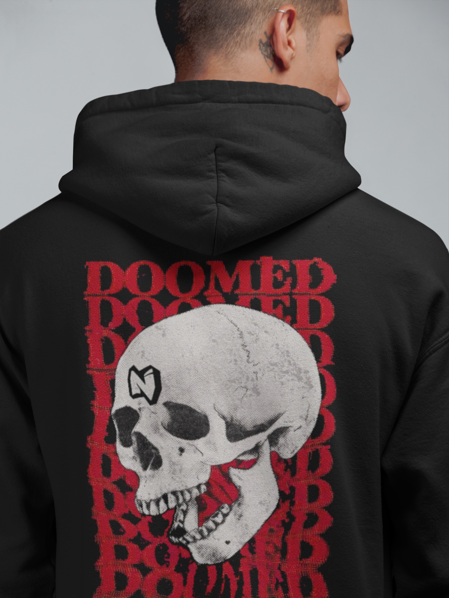 Doomed Skull Hoodie