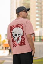 Doomed Skull Oversized Tee