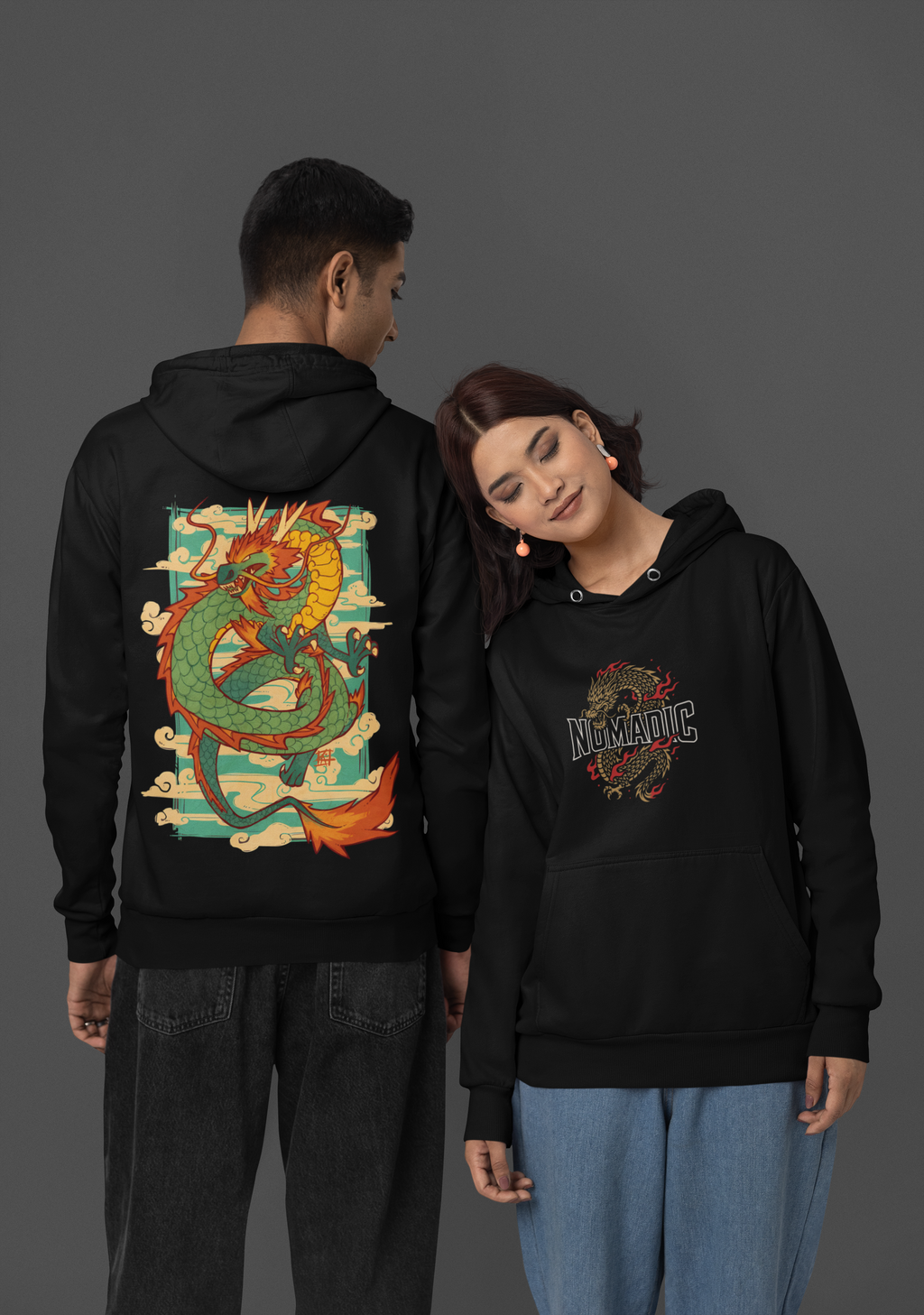 Nomadic Fire Dragon Hoodie