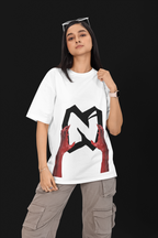 CREEPY HANDS Oversized Tee