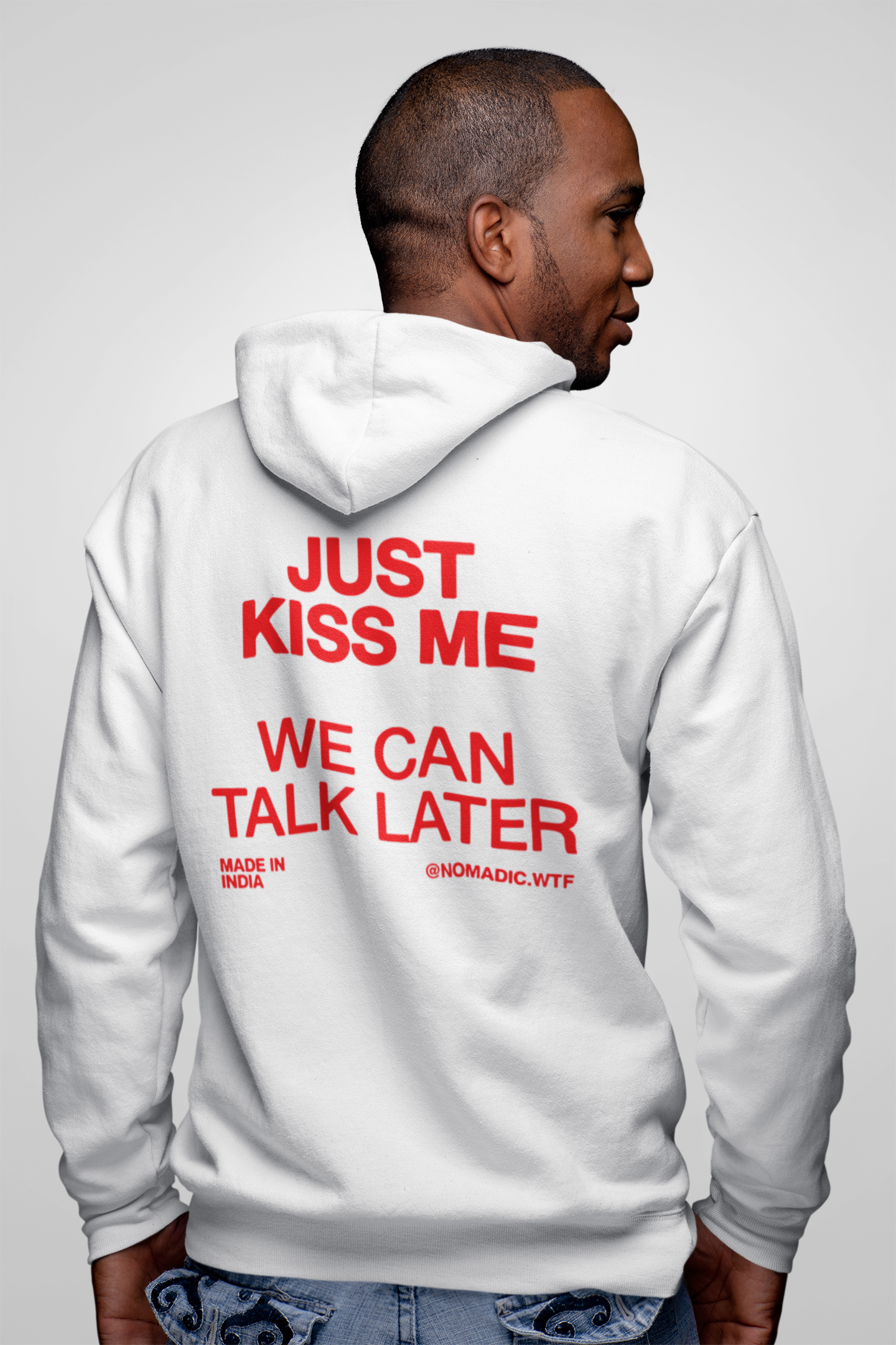 KISS ME HOODIE HEAVY