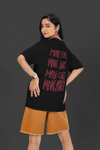 MAKE ART OVERSIZED TEE