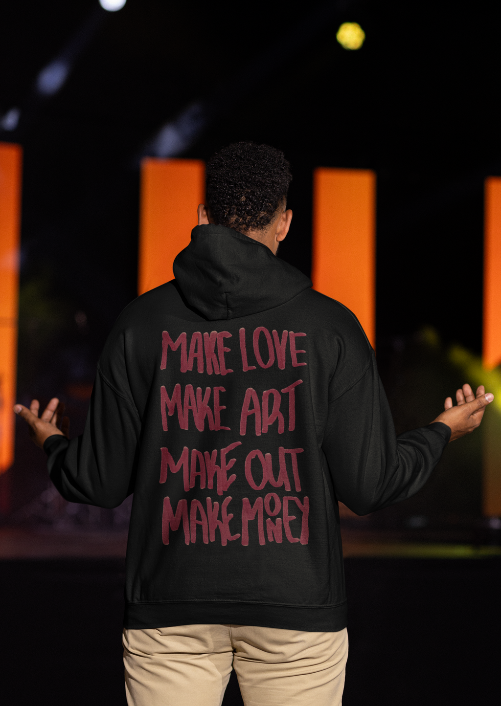 MAKE ART HOODIE HEAVY