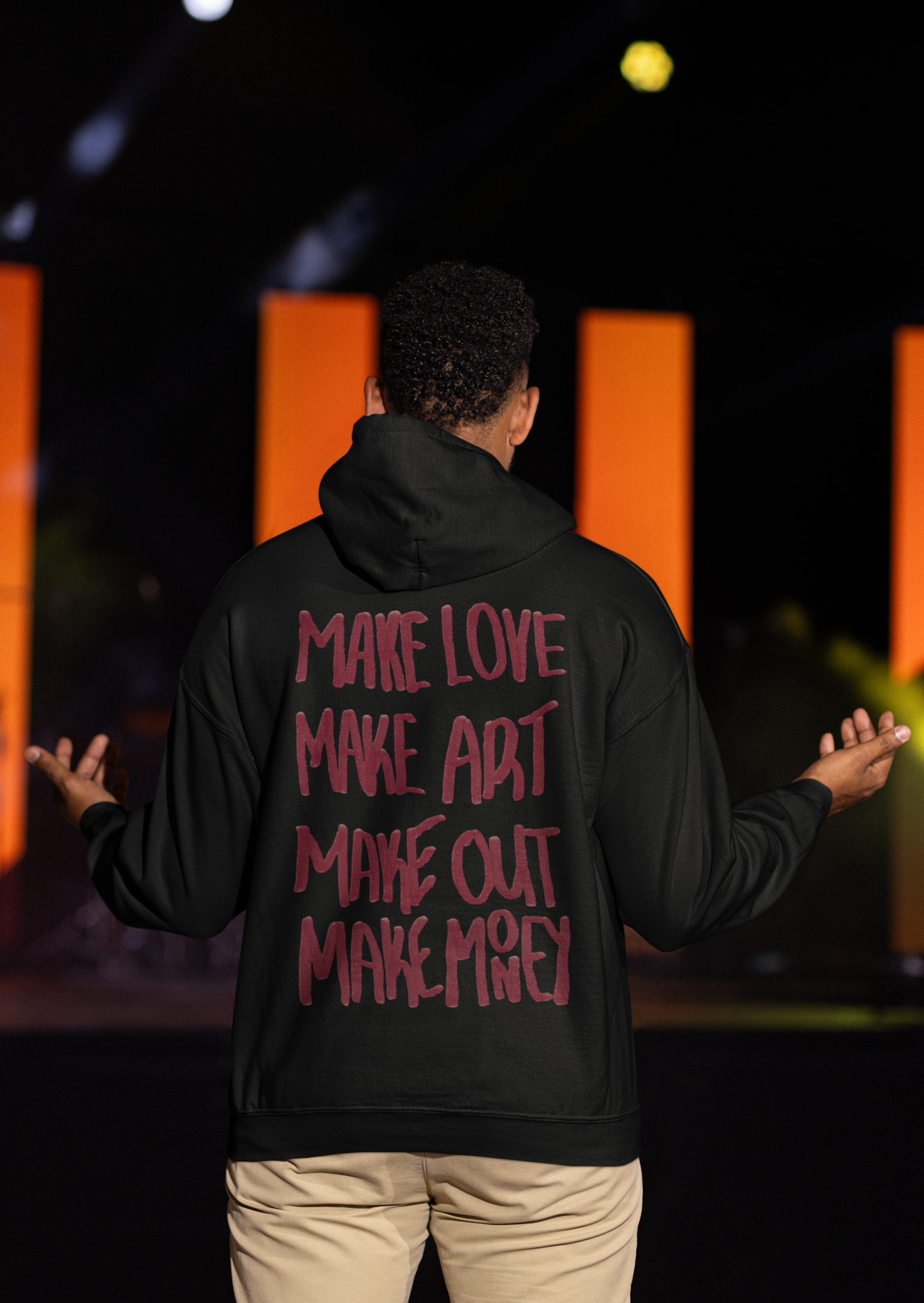 MAKE ART HOODIE HEAVY