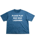Denim Wash Boxy Fit T-shirt Front Design