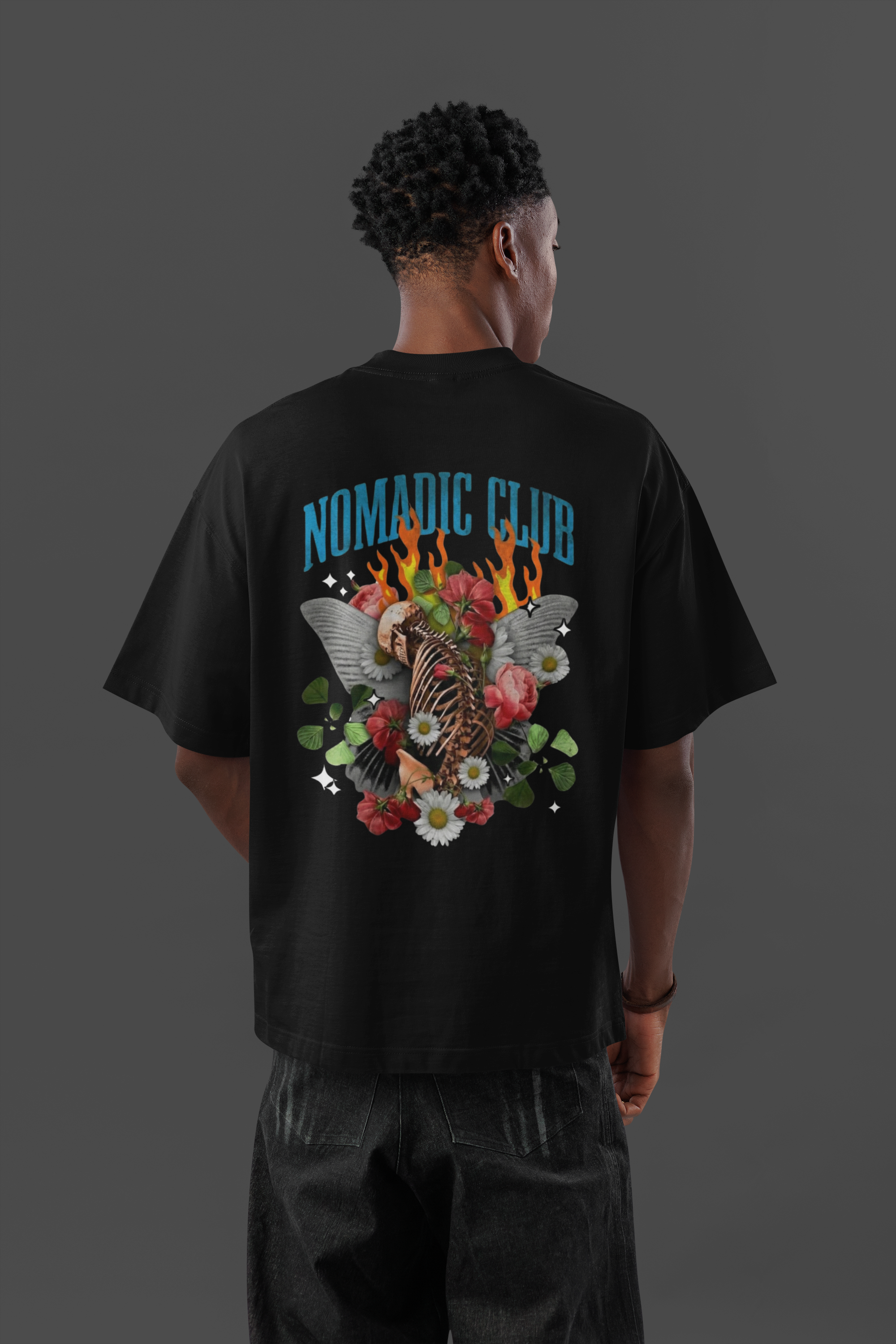 NOMADIC CLUB OVERSIZED TEE