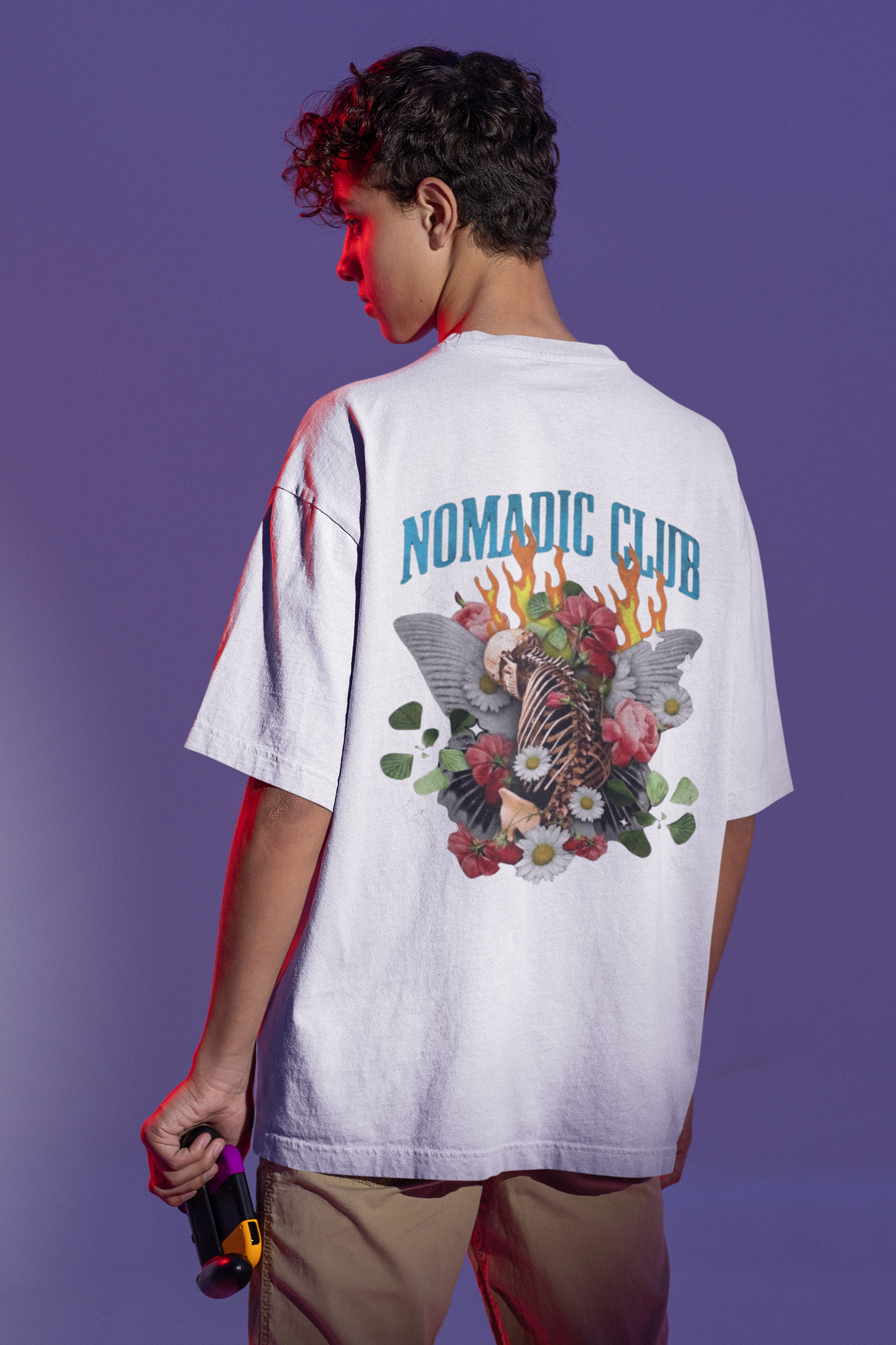NOMADIC CLUB OVERSIZED TEE