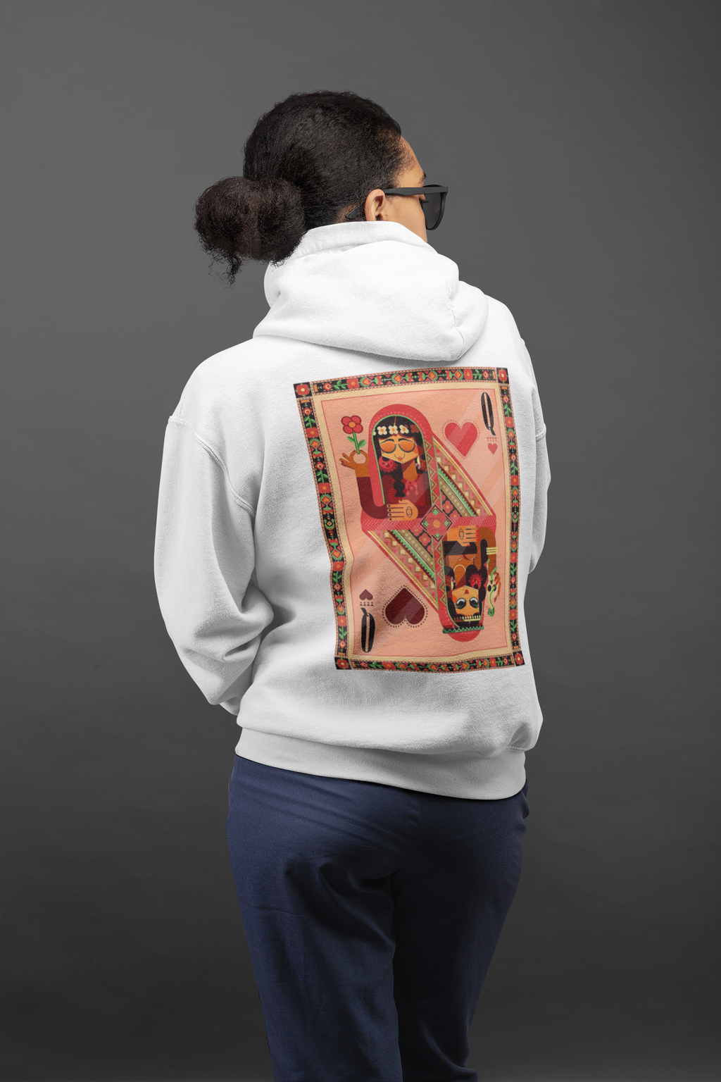 Queen of Hearts Hoodie