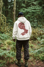 RED SKULL HOODIE HEAVY